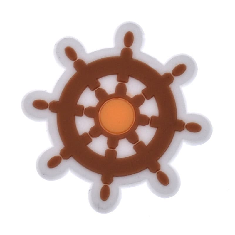 Unique Ships Wheel Shoe Charm - Ocean for Clogs UK image 0