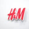 H & M fashion brand logo red MQ087-167 Shoe Charm