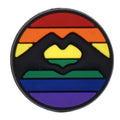 Love Gay hands Clog Accessory for Clog Style Shoes - Playful Gift Accessory image 0