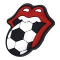Bright Football lips Clog Charm for Clogs - Sports Gift image 0