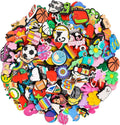 100 - Random selection of assorted shoe  charms .17p each Shoe Charm