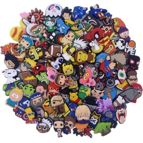 250 - Random selection of assorted shoe  charms .15p each Shoe Charm