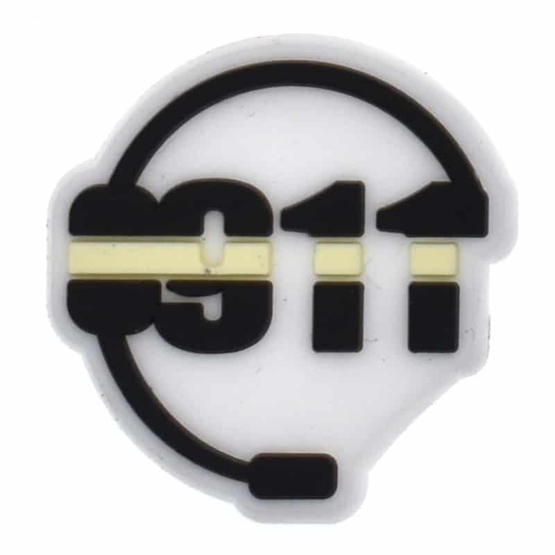 911 emergency Shoe Charm for Clog Footwear - Emergency Fun UK image 0
