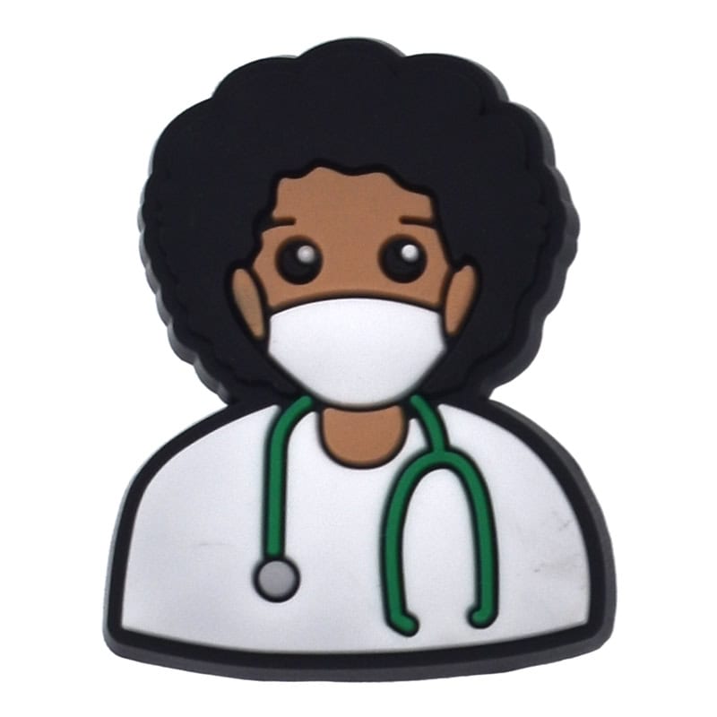Shoe Charm - Consultant with stethoscope Sweet Footwear Charm for Clogs image 0