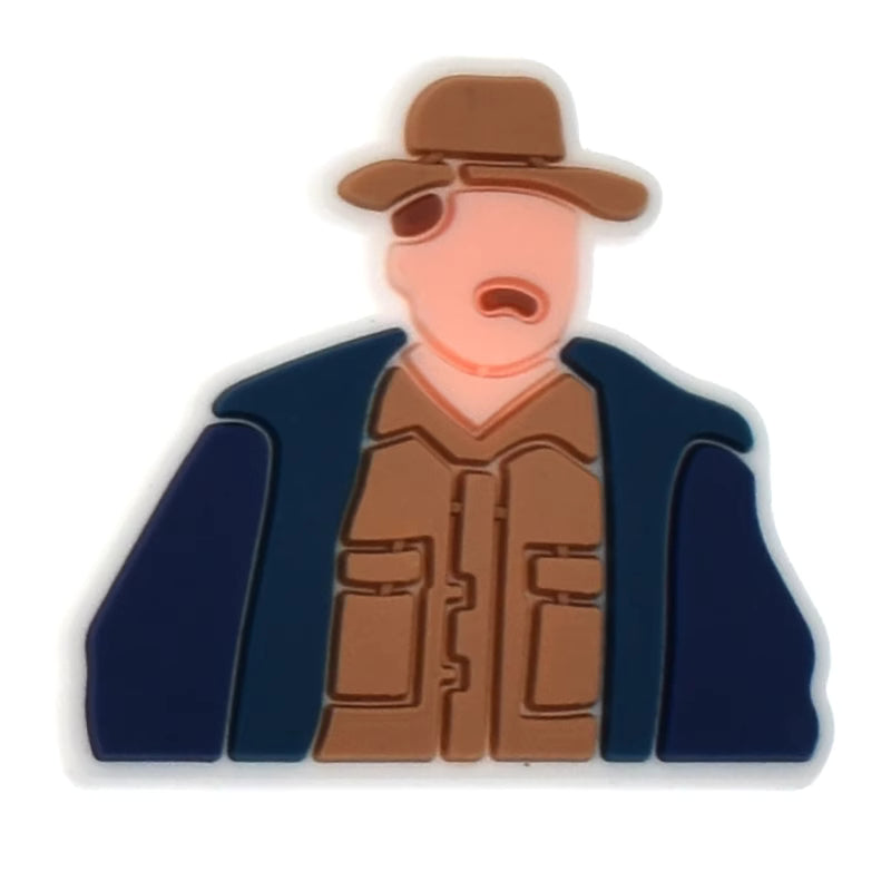 Mr Clark the Teacher from Stranger Things 477-08 Shoe Charm