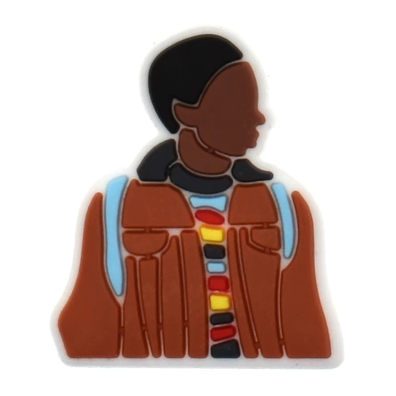 Lucas Sinclair, no face from Stranger Things 477-12 Shoe Charm