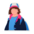 Dustin Henderson, no face from Stranger Things 477-13 Shoe Charm