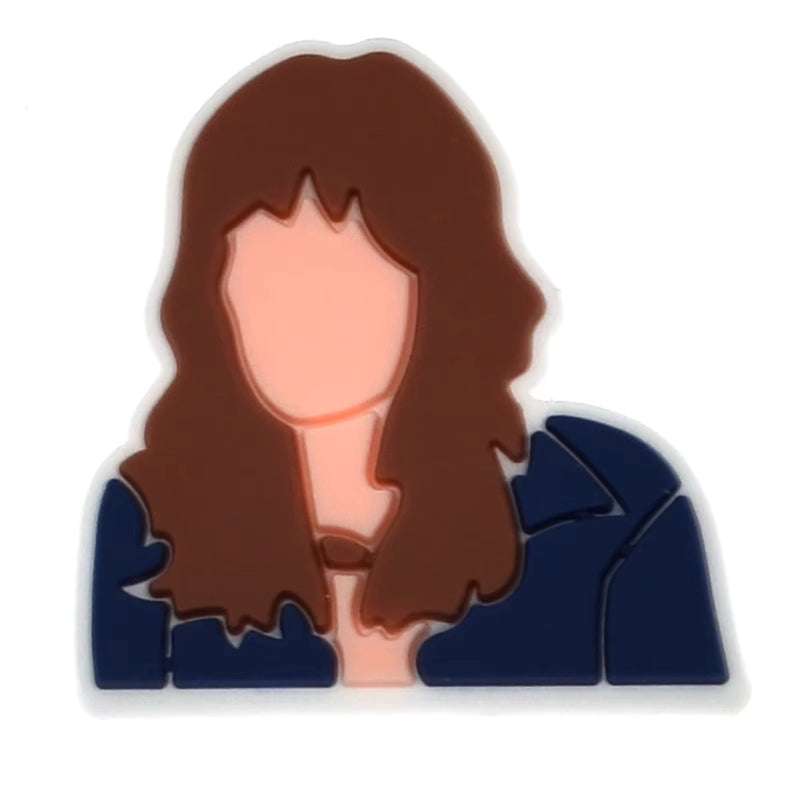 Joyce Byers, no face from Stranger Things 477-15 Shoe Charm