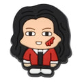 Nancy Wheeler with marked face from Stranger Things 477-18 Shoe Charm