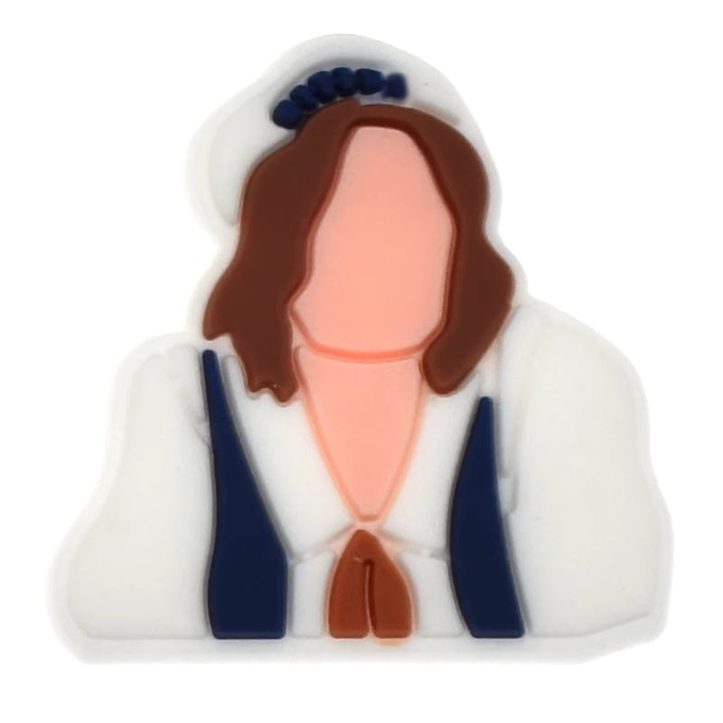 Eleven, no face from Stranger Things 477-21 Shoe Charm