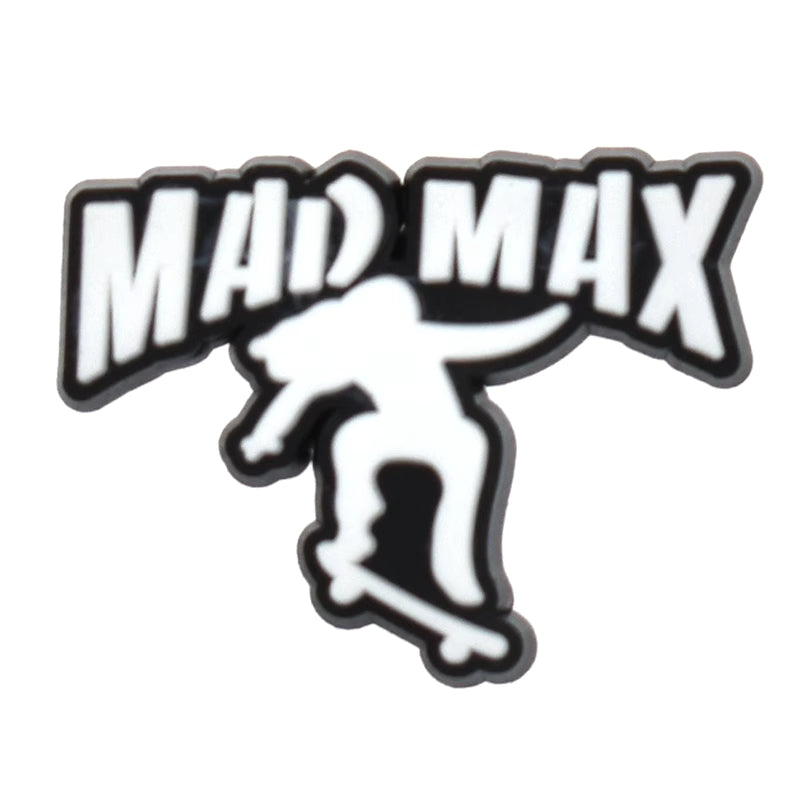 MAD MAX Skateboard from Stranger Things 477-30 Shoe Charm