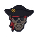Pirate Skull Shoe Accessory for Clog Footwear - Ocean Fun Gift Idea UK image 0