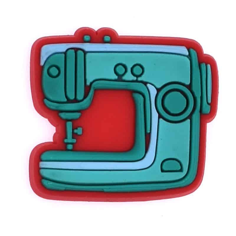 Cute Sewing machine Footwear Charm for Clogs - Novelty Novelty Gift image 0
