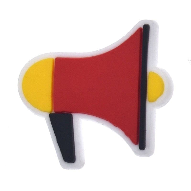 Loud hailer Shoe Charm for Clog Style Shoes - Classic Emergency Gift image 0