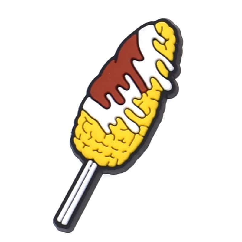 Sweet Corn on the cob Footwear Charm - Travel for Clogs Accessory UK image 0
