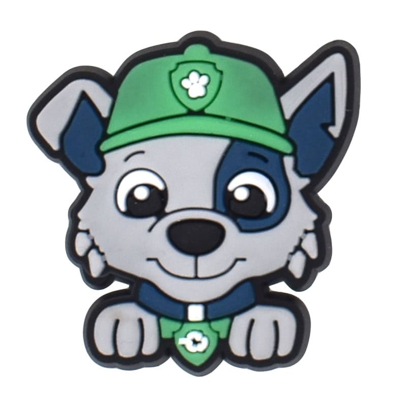 Shoe Charm - Patch team member Paw Patrol Clog Charm for Clog Style Shoes image 0