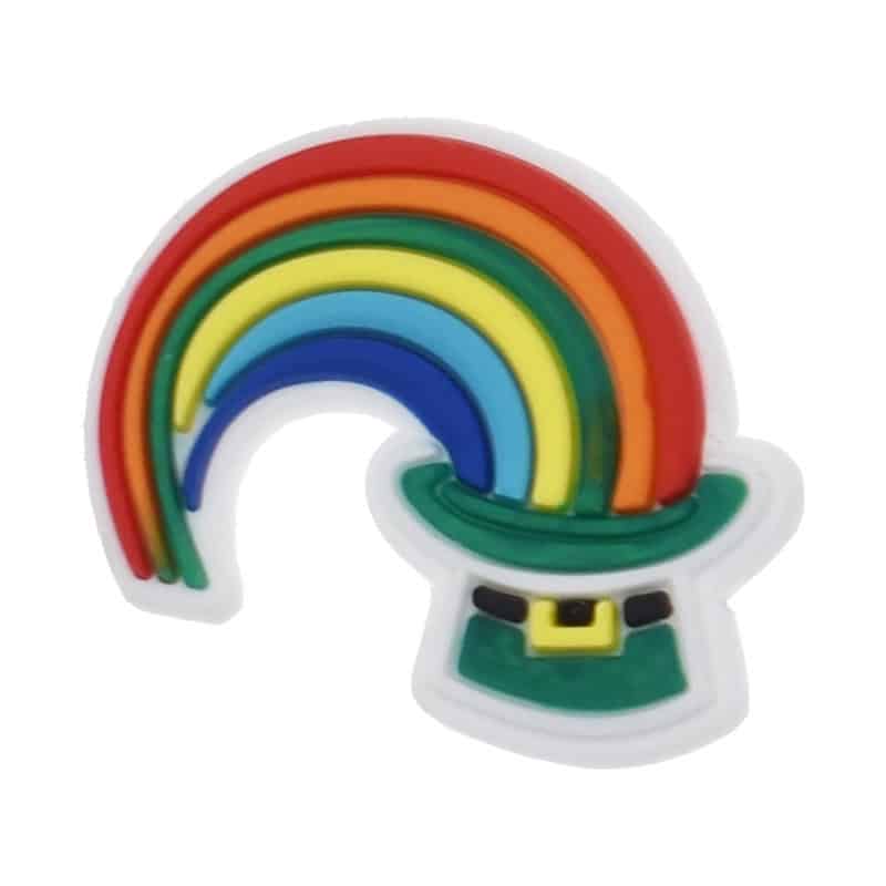 Rainbow topper Clog Accessory for Clog Style Shoes - Creative Gift Idea UK image 0