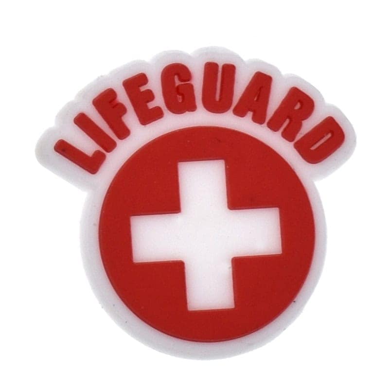 Lifeguard Here Shoe Accessory for Clogs - Cool Sports Accessory UK image 0
