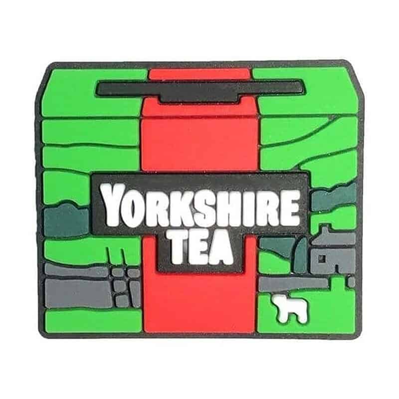 YORKSHIRE TEA box of teabags British Food 14-41 Shoe Charm