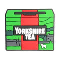 YORKSHIRE TEA box of teabags British Food 14-41 Shoe Charm