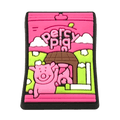 Percy Pig bag of fruit gummy sweets British Food 14-47 Shoe Charm