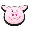 Percy Pig face foam sweets  British Food S8-11 Shoe Charm