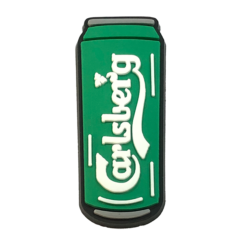 Carlsberg lager can British Food S8-20 Shoe Charm