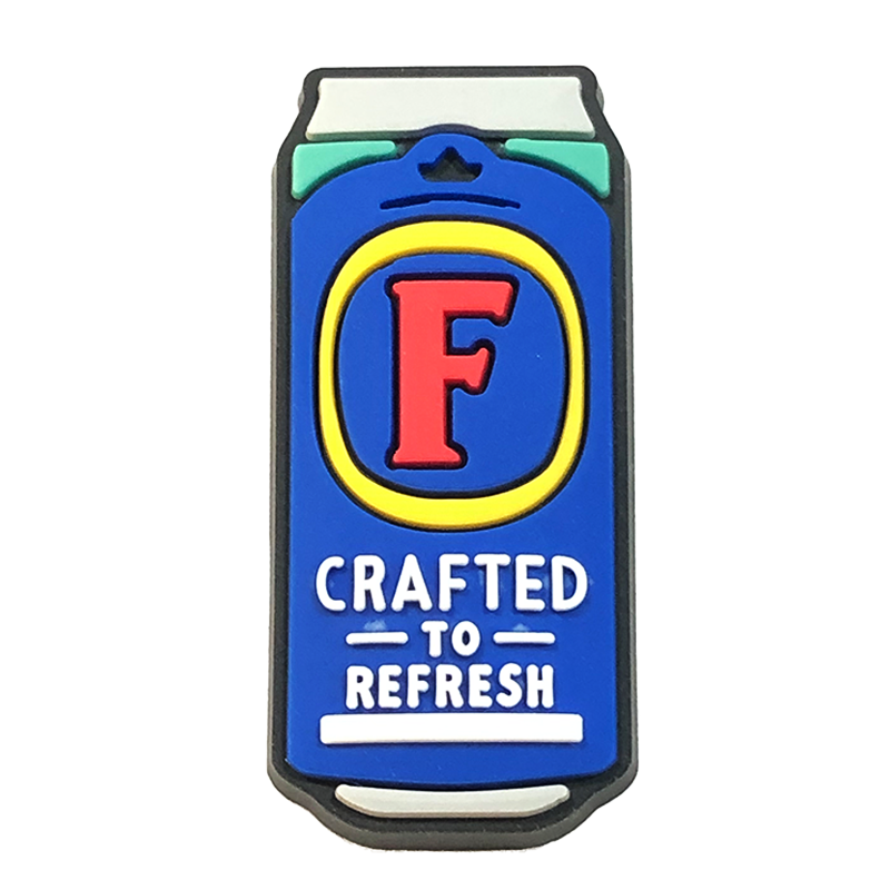 Fosters lager can British Food S8-25 Shoe Charm