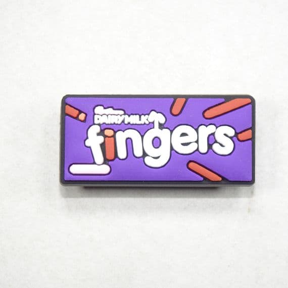 Cadbury Chocolate Fingers British Food S8-28 Shoe Charm