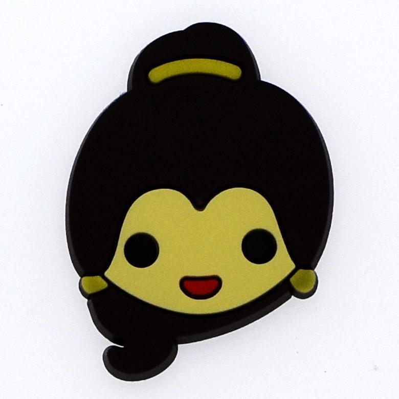 Mulan head Disney princess 02-35 - Shoe Charm
