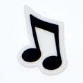 Beam quaver note 08-03 Shoe Charm