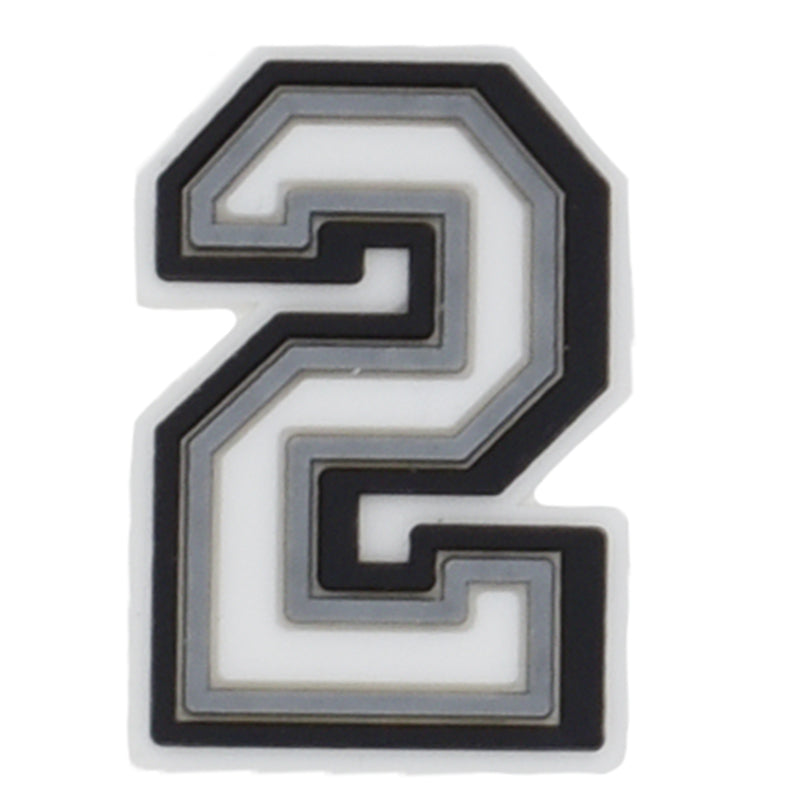 [product_title]0-9 NUMBERS WHITE ON BLACK/GREY FRAME