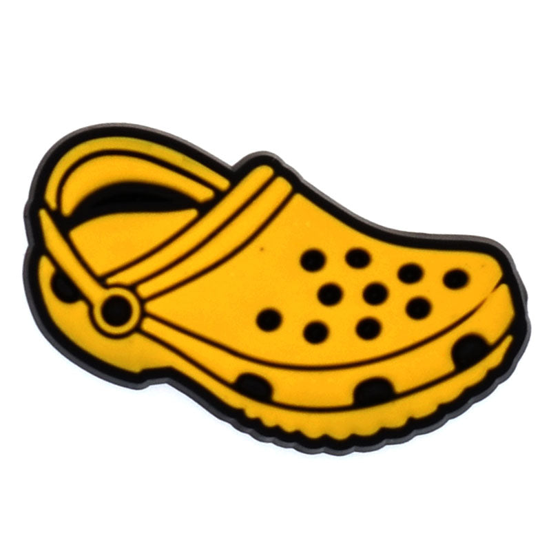 Croc shoe yellow 102-43 Shoe Charm