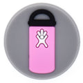 Water bottle badge pink 103-14 Shoe Charm