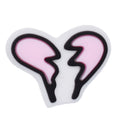 G Flip broken heart 112-05 Shoe Charm