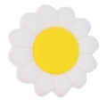 Flower - White petals yellowcentre 13-07 Shoe Charm