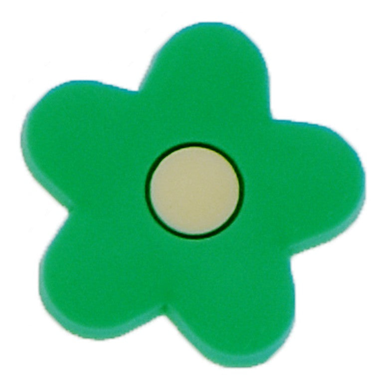 Green/yellow star petals 13-45 Shoe Charm
