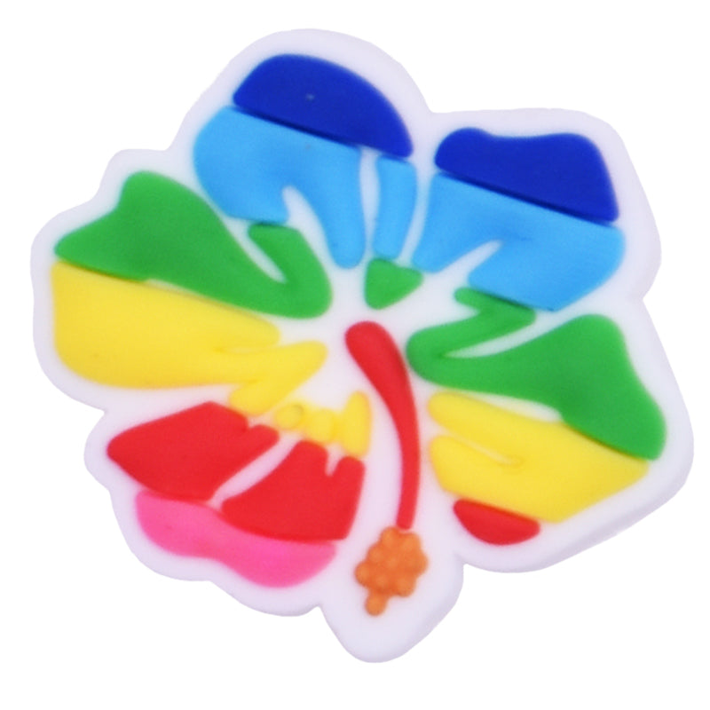 Multicoloured maple leaf 13-50 Shoe Charm