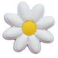 White /yellow daisey 13-60 Shoe Charm