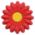 Red/yellow multipetal daisey 13-65 Shoe Charm
