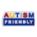 Autism FRIENDLY badge Shoe Charm 132-10