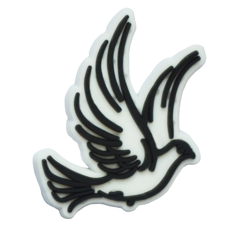 Eagle flying silhouette14-19 Shoe Charm