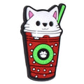 Catpuchinno coffee cup 143-08 Shoe Charm