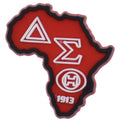 Delta Sigma Theta Sorority, Inc., Africa continent synbol 144-09 Shoe Charm