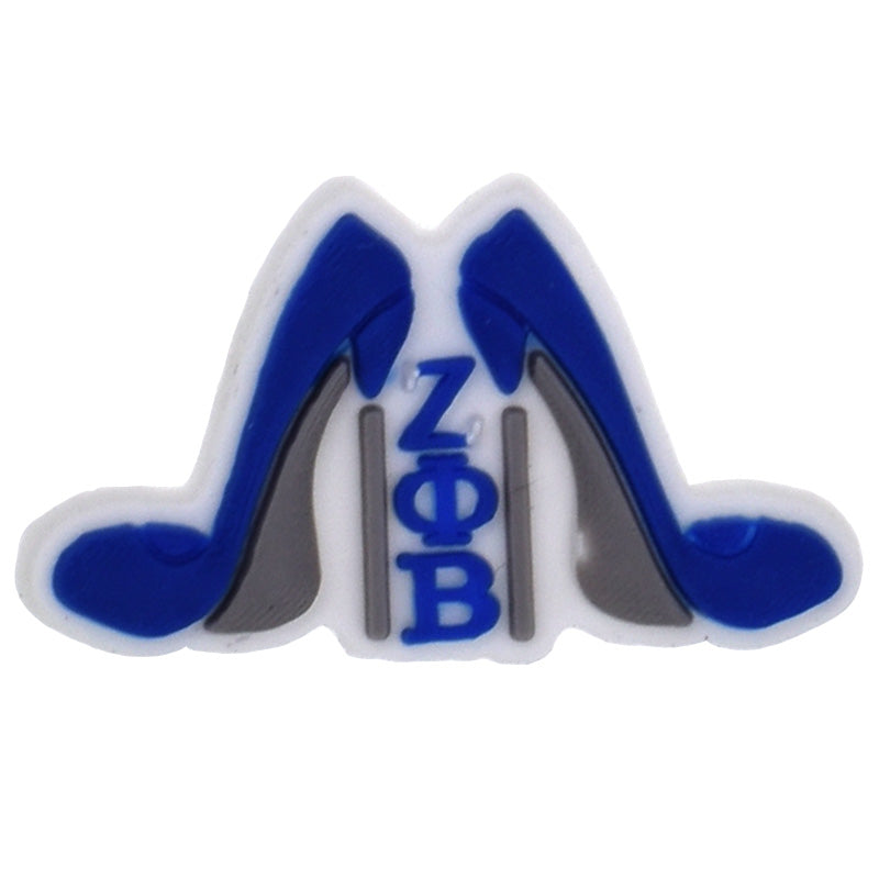 Ζ Φ Β (ZFB) — the Greek letters for Zeta Phi Beta. 144-13 Shoe Charm