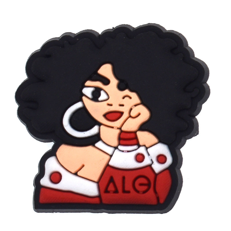 Delta Sigma Theta Sorority, Inc., Member image 144-23 Shoe Charm