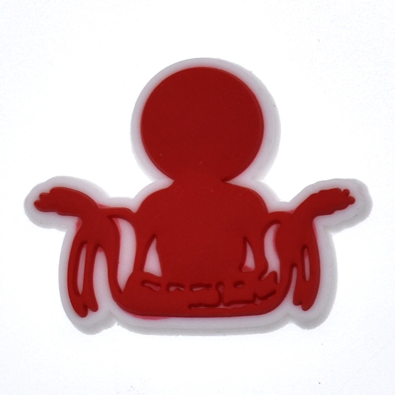 Delta Sigma Theta culture welcome open arms symbol 144-31 Shoe Charm