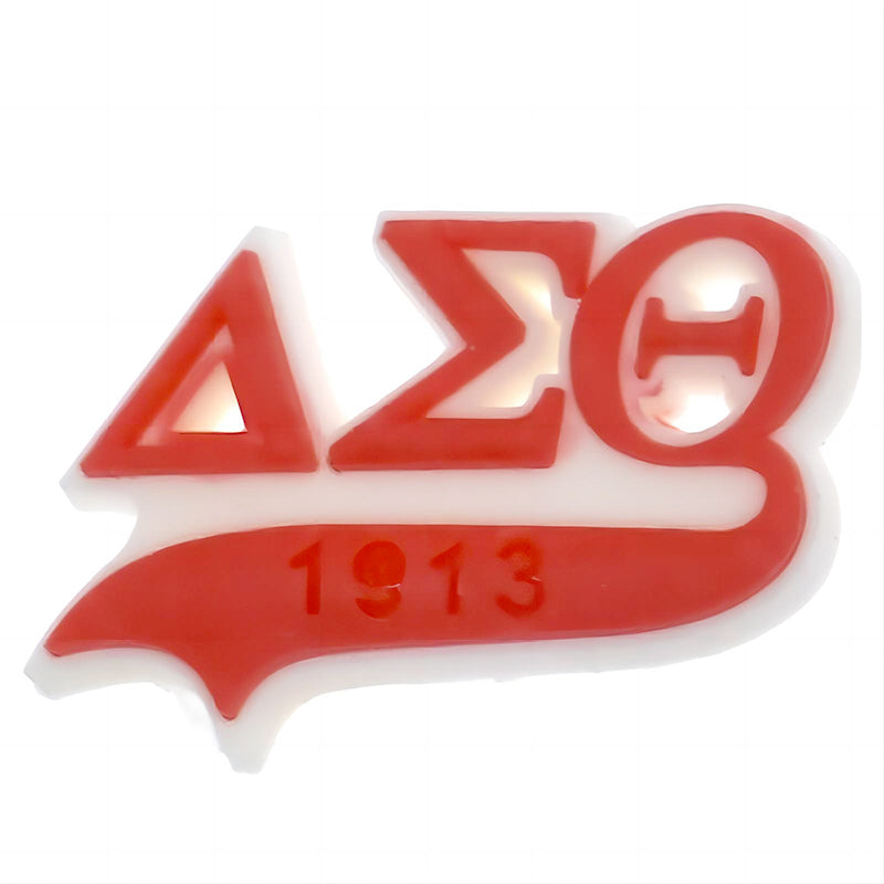 Delta Sigma Theta Sorority Δ Σ Θ — the Greek letters Delta, Sigma, Theta. 144-32Shoe Charm