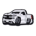 White pickup 165-11 Shoe Charm