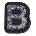 [product_title]A-Z LETTERS SPARKLE SILVER ON BLACK